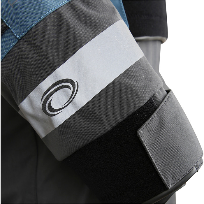 2023 Typhoon Multisport 2.0 Back Zip Drysuit 100198 - Teal / Graphite